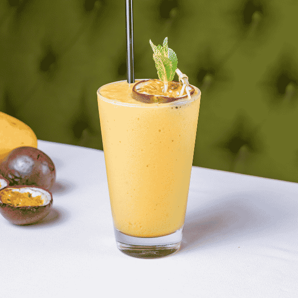 Passion fruit cocktails