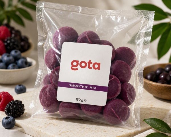 berry mix in sachet